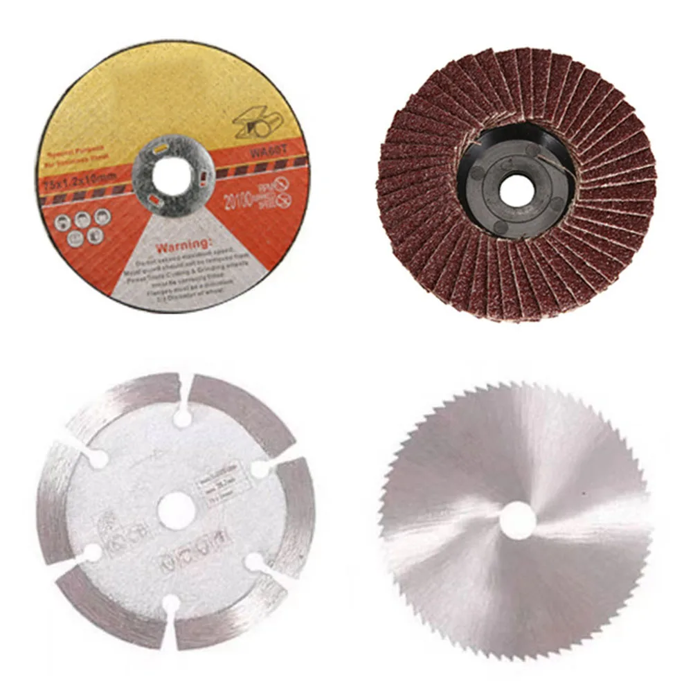 

4pcs 75mm Cutting Disc Tile Granite Marble Wood Glass Saw Blades Angle Grinder Saw Disc Cutter Multitool Power Tool