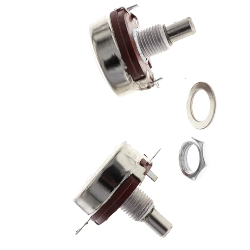 Potentiometer Variable Resistor VR Resistance DIY Electronic 2PCS WTH118 1K 4.7K 10K 47K 100K 220K 330K 470K 1M Ohm 1A 2W multiturn potentiometer linear potentiometer rotary potentiometer potentiometer kit trimmer potentiometer adjustable resistor electronic components