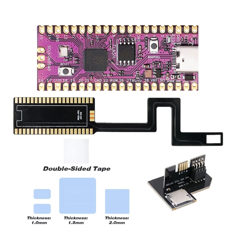 Pikobotka flex kabel pro gamecube/ malina pi pico nasednout s adaptér pro NGC hra příslušenství