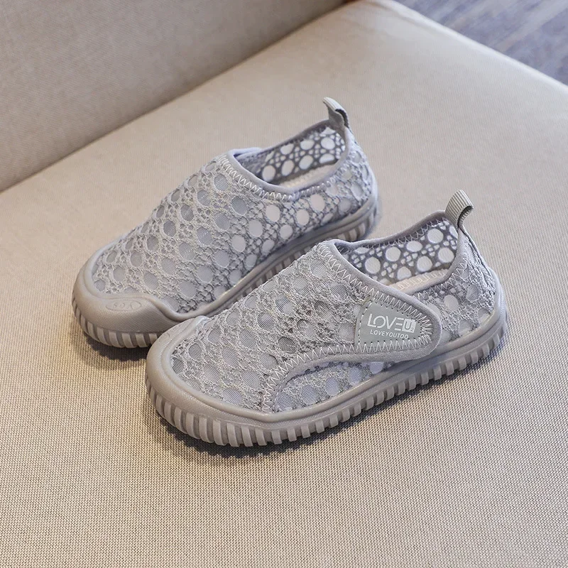 Baby Girls Casual Shoes Summer Boys Sneakers Breathable Mesh Children Shoes Soft Sole Infant Toddler Kids Sports Sandals