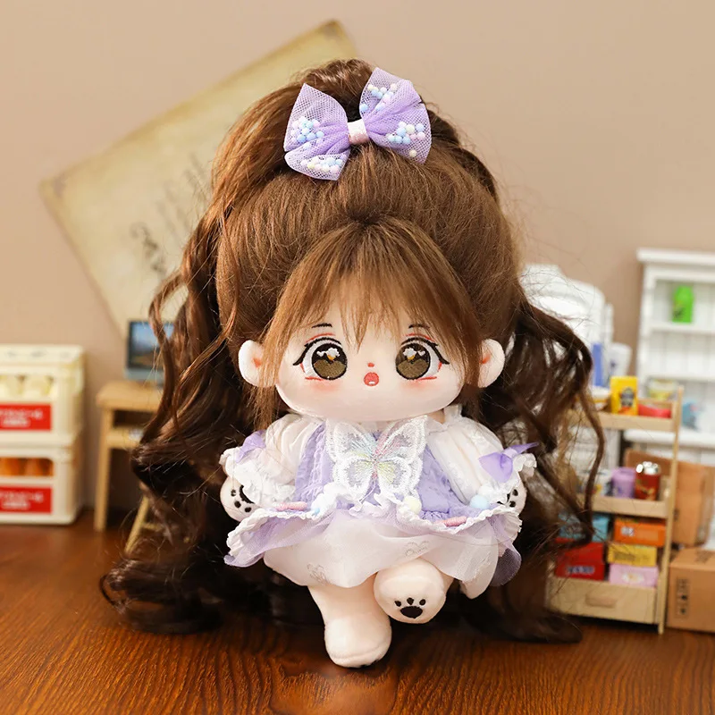 20cm Cute Anime Plush Star Dolls Kawaii Stuffed Customization Figure Toys Idol Cotton Puppy Girls Baby Doll Toys Collection Gift 3