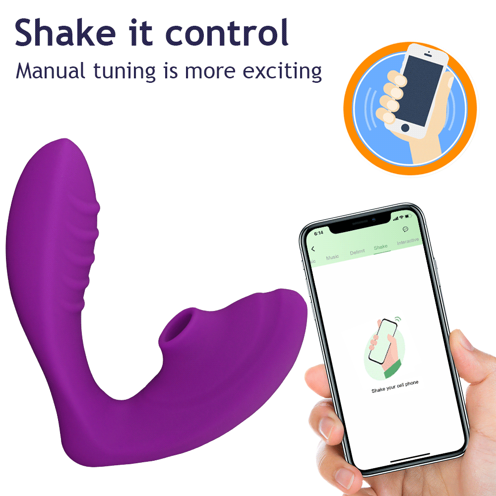 Clitoral Sucking Vibrator for Women Wireless APP Vagina G Spot Stimulator Blowjob Clit Masturbator 10 Vibrations Speed Adult Toy