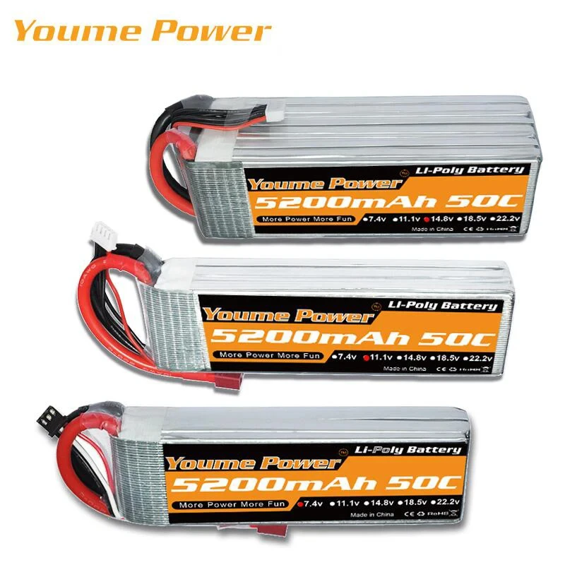 Batterie Drone 22.2V 5200mAh EC5/XT60 - Haute Capacité