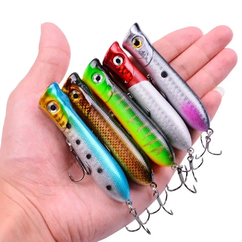 6 Esche Da Pesca Artificiali Buzzbait 10cm 11g – Set Chatterbait E Crankbait Per Acqua Dolce E Salata - 4