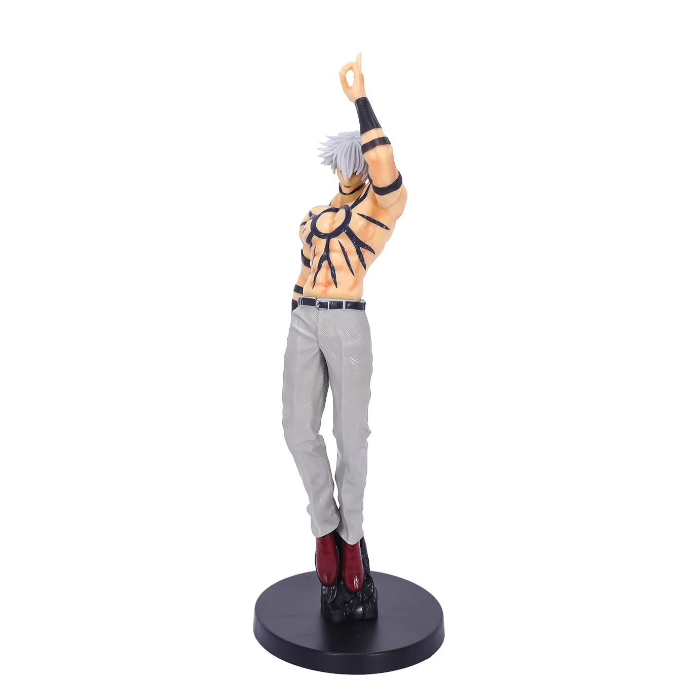 Orochi Anime Character Statue - Hot-Blooded King of Fighters Collectible & Desktop Decoration Gift