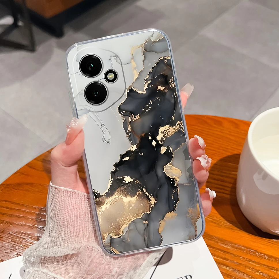 Cute Astronaut Transparent TPU Silicone Phone Case - High Quality Soft Back Cover
