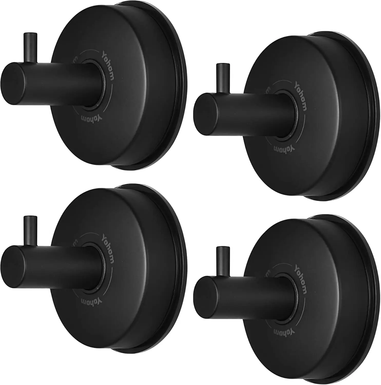 Suction Cup Hooks Shower Towel Holder Stainless Steel Vacuum Bathroom Shower Hook Suction Towel Rack Kitchen Organizer