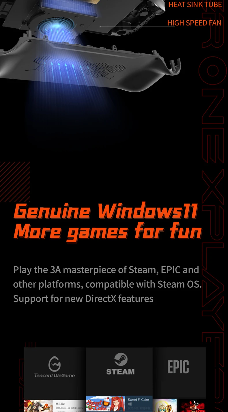 OnexPlayer MiniPro Gaming Laptop - AMD R7-6800U, 7 Inch Tablet, Win11, Pocket Office, Handheld Console Computer Description Image.This Product Can Be Found With The Tag Names Onexplayer handheld pc, Onexplayer mini 5800u, Onexplayer mini 6800u, Onexplayer mini amd, Onexplayer mini pro