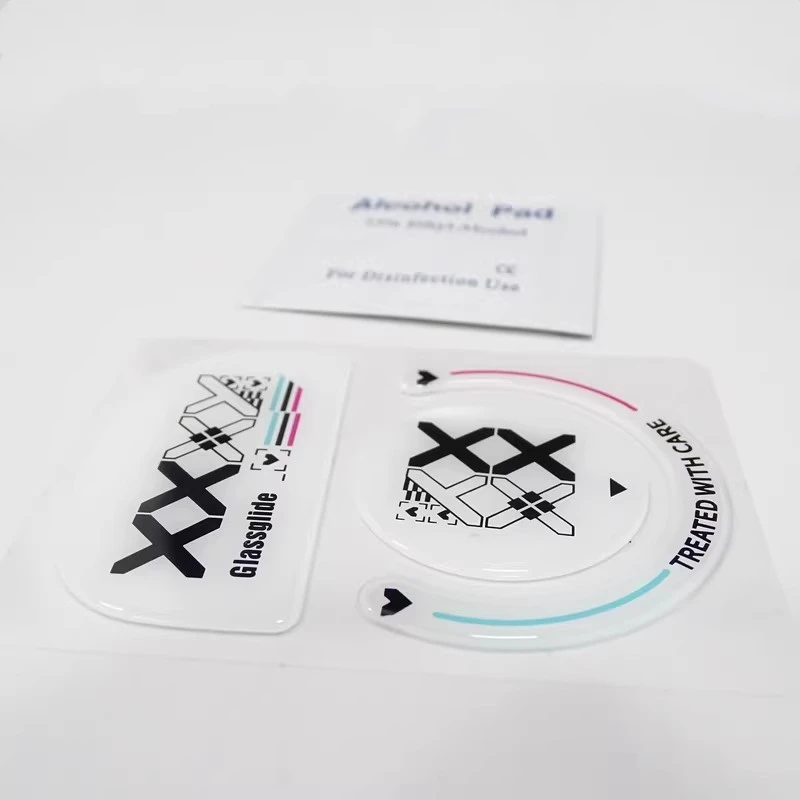 1 세트 ? 로지텍 G PRO X 슈퍼라이트 1세대 GPX용 강화유리 마우스 피트 스케이트, 내구성이 뛰어난 부드러운 마우스 글라이드