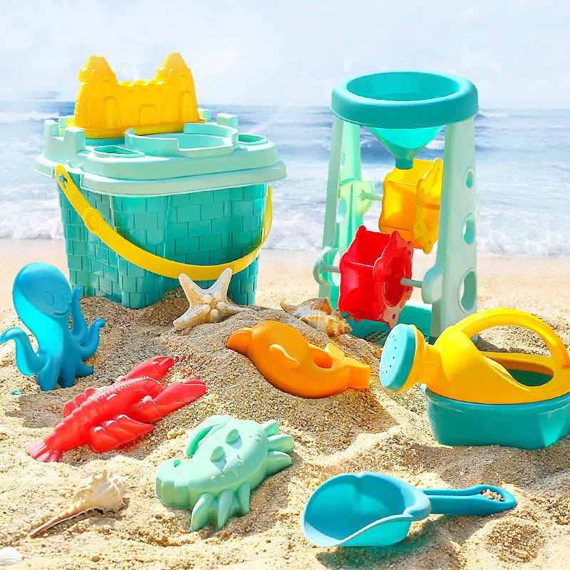 Summer Beach Sand Play Toys for Kids SandBox Set Kit Water Toys Sand Bucket Pit Tool Outdoor Toys for Children Boy Girl Gifts 1 Summer Beach Sand Play Toys for Kids SandBox Set Kit Water Toys Sand Bucket Pit Tool Outdoor Toys for Children Boy Girl Gifts 1