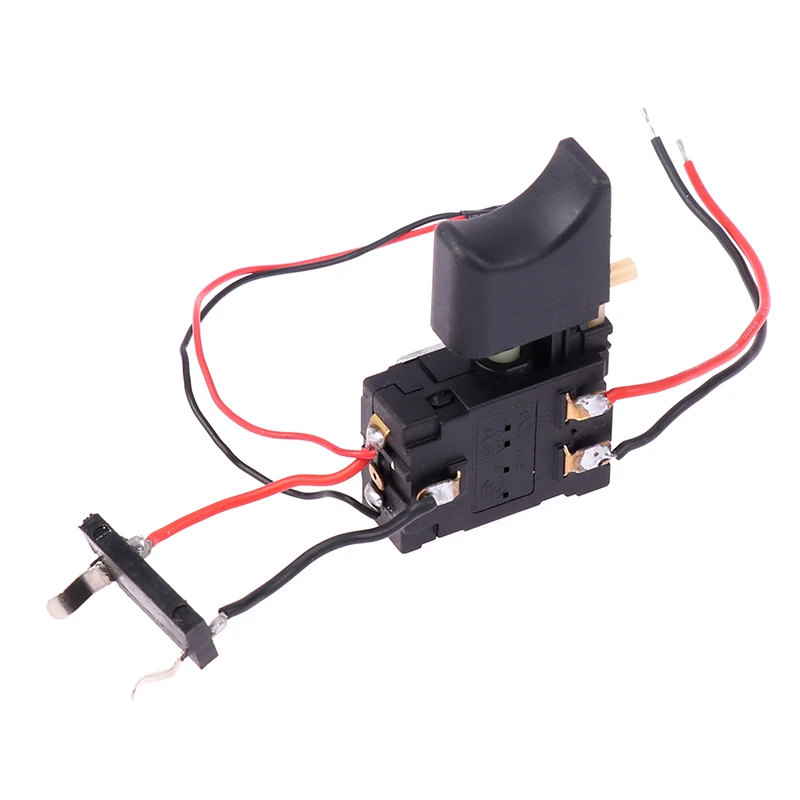 สวิตช์ Bor listrik ไร้สาย DC7.2-24V สวิตช์ทริกเกอร์ปุ่มควบคุมความเร็วสว่านไร้สายพร้อมชิ้นส่วนเครื่องมือไฟฟ้าขนาดเล็ก 1