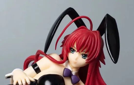 

Кролик девушки Риас гремори лежащий верно. Экшн-модель из ПВХ, игрушки для кукол 32 см