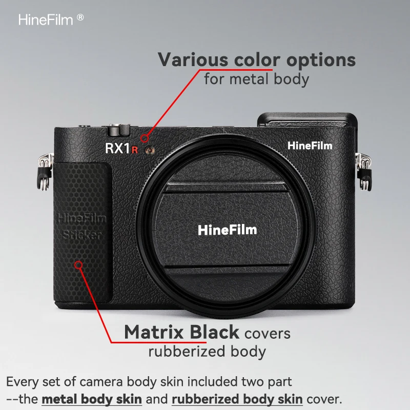 Hinefilm スキンソニー DSC-RX1RM3 カメラステッカーソニー RX1R III