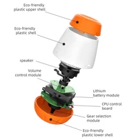 K1 детский белый шумоподавляющий аппарат, умный музыкальный голосовой сенсор для младенцев, помощник для плохого сна, терапевтический Звуковой Монитор, генератор для расслабления младенцев — изображение 3