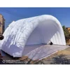Air Ship Giant Inflatable Stage Tent Advertising Stage Cover Roof Shell Dome Event Arch Tent For Outdoor Music Festival Concert 1