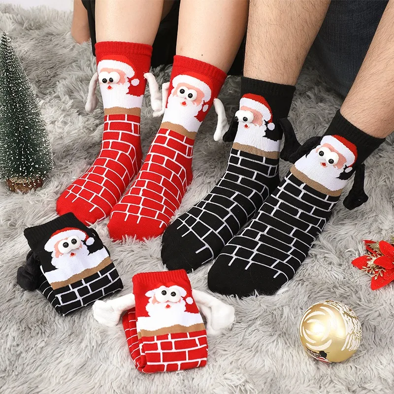 Calcetines navideños para parejas, divertidos rellenos de medias para ...