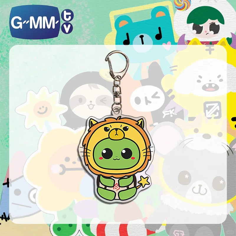 Thailand CP GMMQ Keychain GMMTV Cartoon Figure Bag Pendant Couple