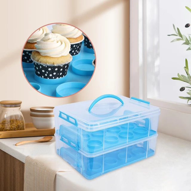 Porta contenitori per Cupcake scatole per Cupcake da forno per la cottura -  AliExpress