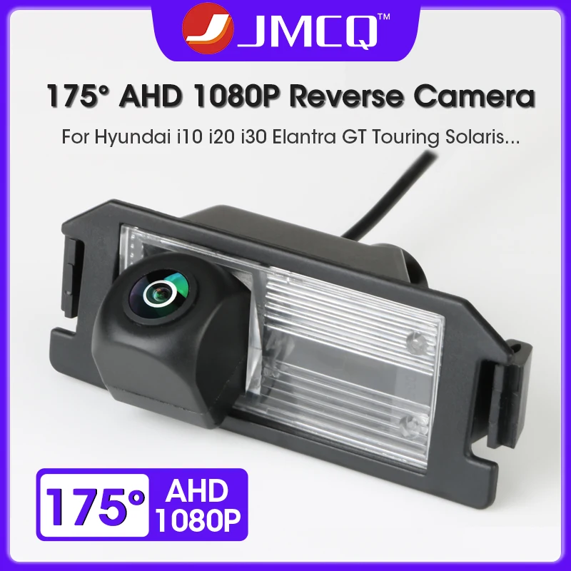 175° Car Camera AHD 1080P Reverse Fisheye Lens Rear View Camera For Hyundai i10 i20 i30 Elantra GT Touring Solaris Genesis Coupe
