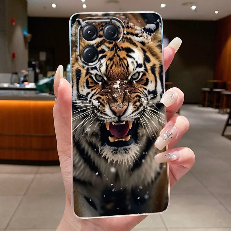 Aesthetic Luxury Soft Silicone Transparent TPU Phone Case Back Cover