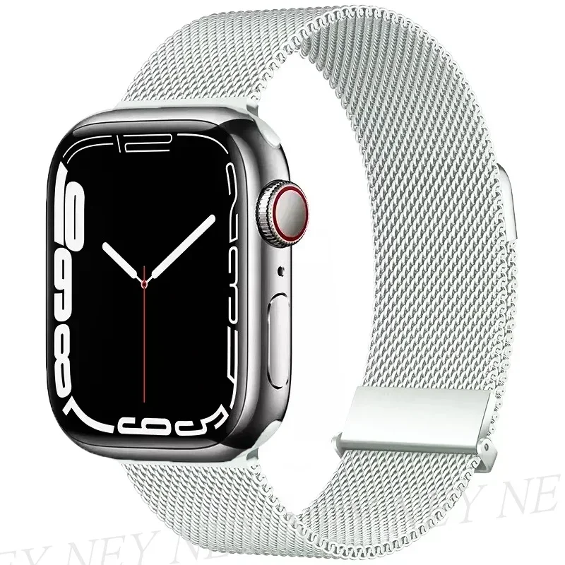 Elegant Milanese Loop Metal Watch Band Strap