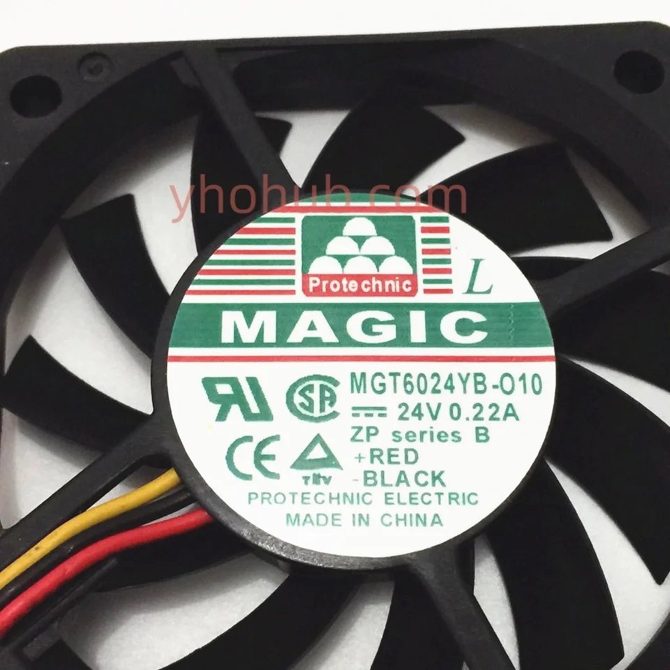 Ventola Di Raffreddamento MAGIC 4010 DC24V 0,10A 4 Cm - 3 Pin Inverter