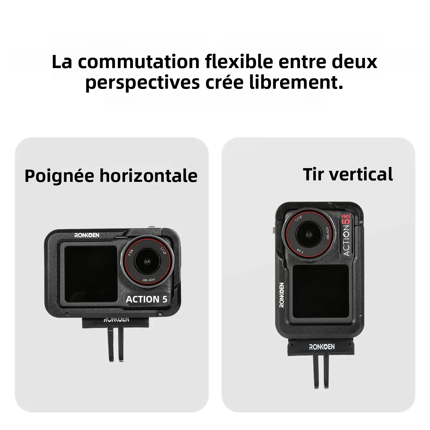 Achetez un étui de protection en silicone pour caméra d'action DJI Osmo Action 4/5 Pro - livraison rapide
