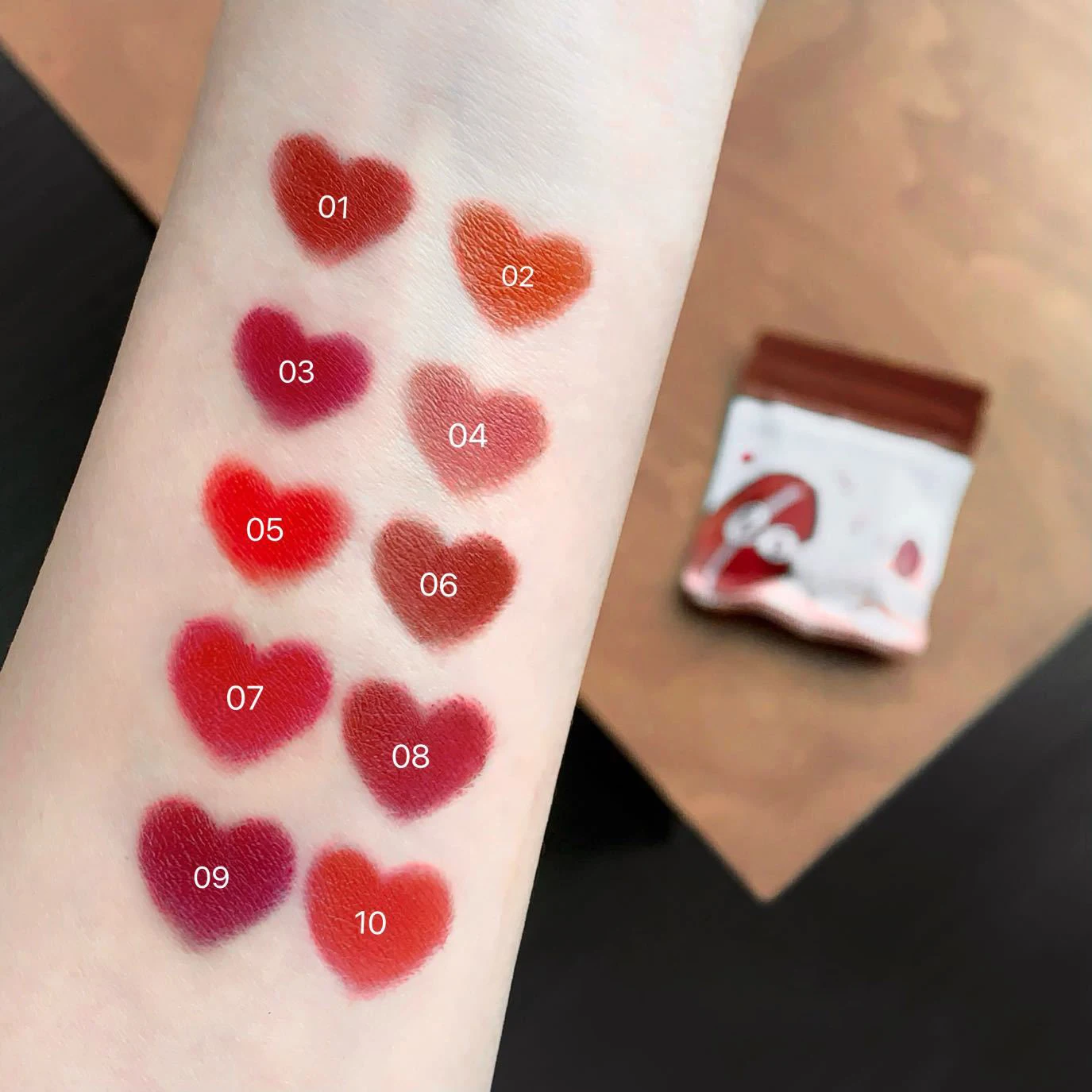 Coco Capsule Lipstick Set Matte Waterproof Lip Glaze 10 Colours_voghion.com