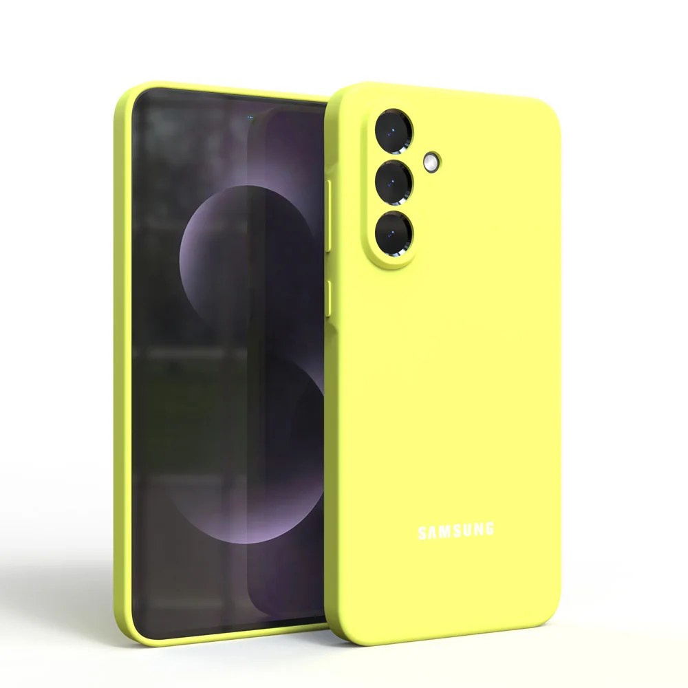 Silky Silicone Soft-Touch Protective Phone Case Cover