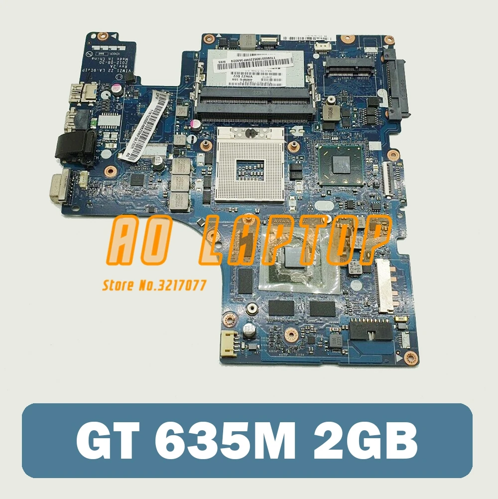 For Lenovo IdeaPad Z500 Laptop PC Motherboard NVIDIA GeForce GT 635M 2GB  DDR3 LA 9061P Notebook Mainboard 15.6”| | - AliExpress