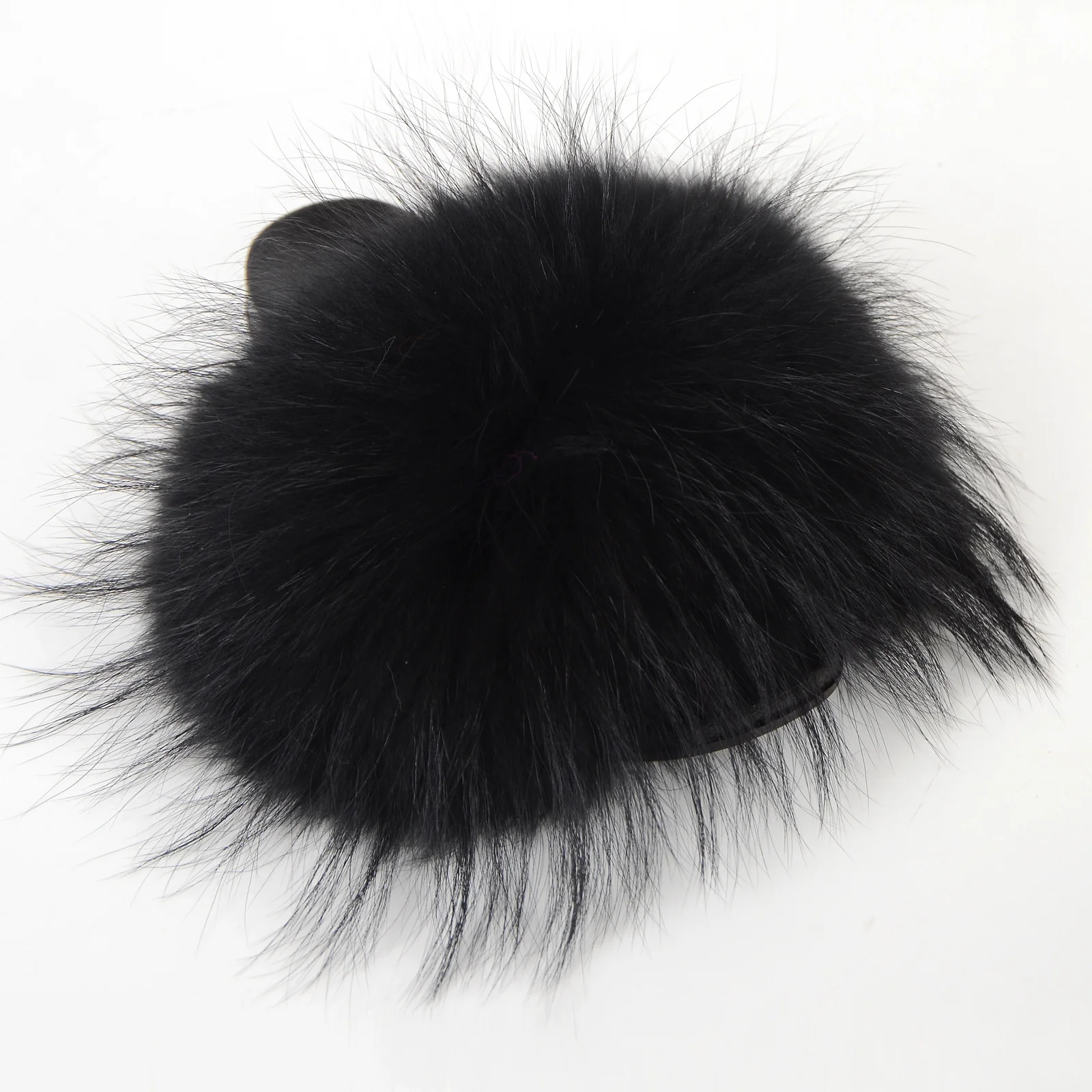 2022 New Slippers For Women To Wear Outside In Summer New Sandals For Summer Fur Raccoon Fur Slippers Fox Fur