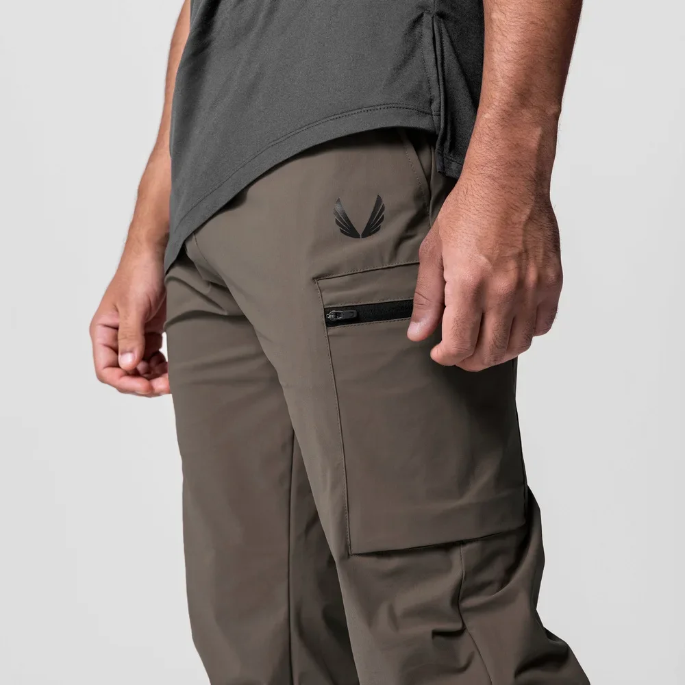 Description Picture 5 of itemMen's zipper chain GGER standard sports pants, casual sports pants, basketball training pants, bodybuilding pants, running pants