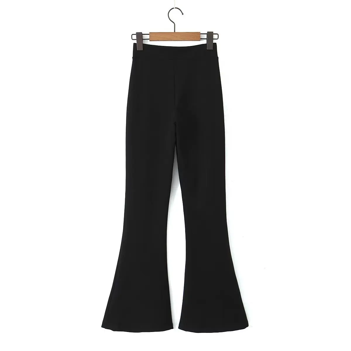 Withered High Street V-neck Black Leggings Fashion Blogger Yoga Sports Casual Pants Women
