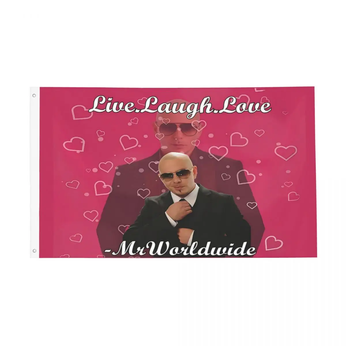 Funny Internet Meme Collection Flags Indoor Outdoor Banner Live Ride Love Mr Worldwide 2 Grommets Hanging Decoration 90X150Cm