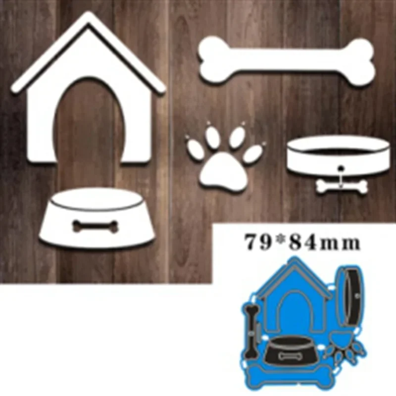 

Скрапбукинг DIY Kennel посуда травление резка штамповка Металл углеродистая сталь штамповка шаблон