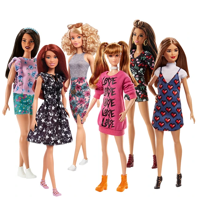 Boneca Barbie Fashionista com Roupas Retrô para Crianças de 3 Anos ou Mais  - Dular