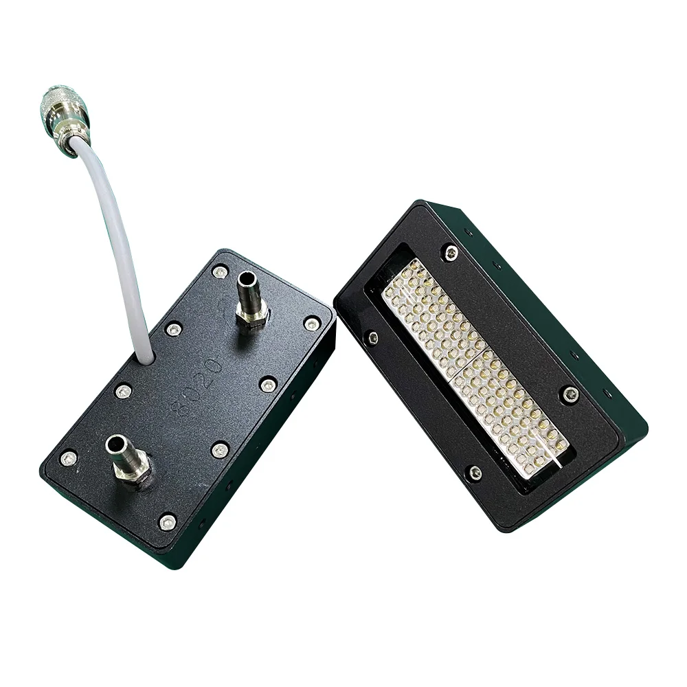 8020 UV LED curing Lamps for Epson i3200 printer TX800/XP600 dual nozzle UV machine LED curing lamp
