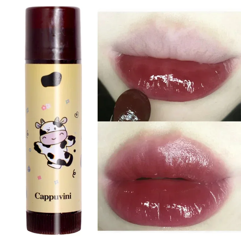 aliexpress.com - Moisturizing Cute Cow Lip Balm Long Lasting Nourishes Lips Reduce Lip Line Anti Aging Anti-drying Hydration Lip Care Lipstick