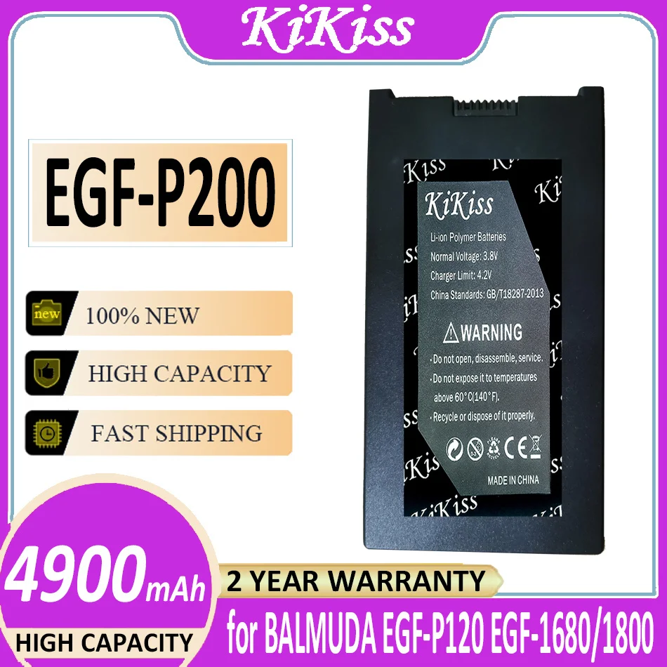 

Аккумулятор EGF-P200 4900mAh для Бразилии, EGF-P120 EGF-1680 EGF-1800