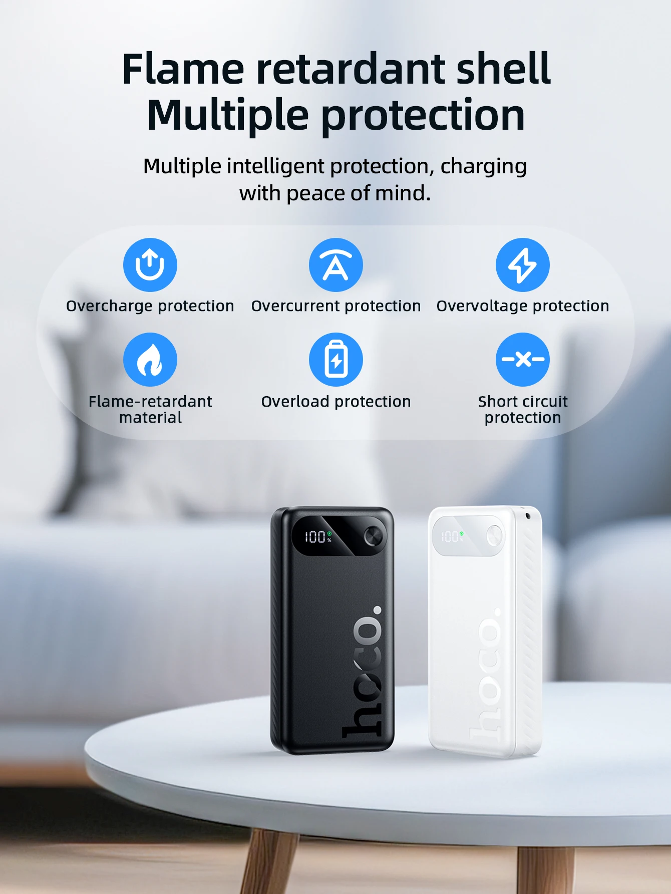 HOCO J154A 20000mAh 22.5W Fast Charging Power Bank