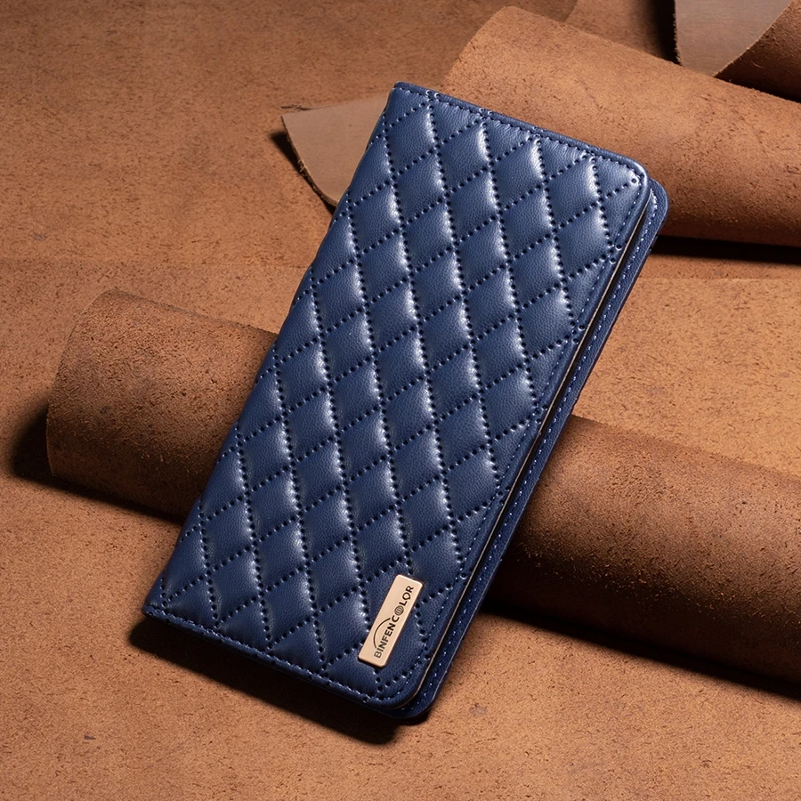 Luxury Fragrance Leather Wallet Case