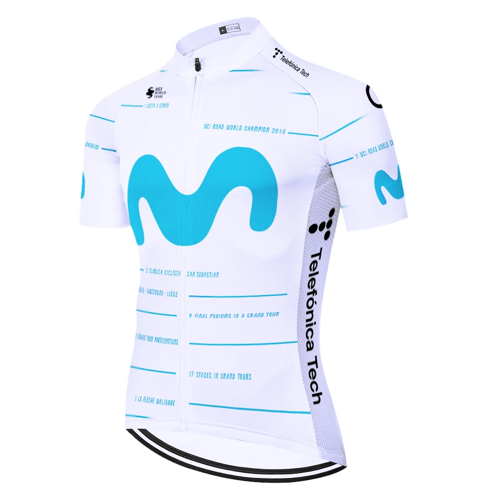 Movistar 2024 Fietskleding Heren Ropa De Ciclismo Para Hombre Maglia Ciclismo Uomo Maglia Ciclismo