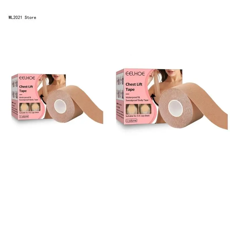 

Boob Tape Breast Lifting Waterproof Sweatproof Body Tape Invisible Stickers Roll