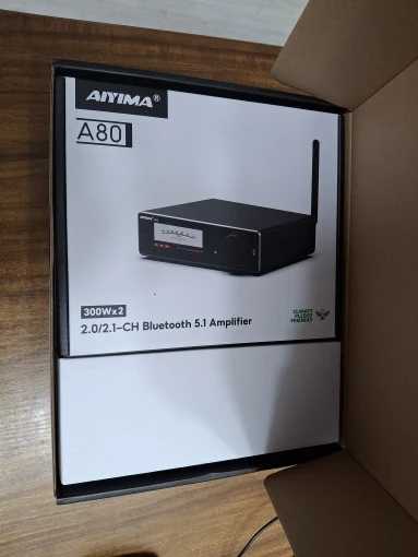 T183 AIYIMA A80 TPA3255 訳あり品 AIYIMA A80 TPA3255 Bluetooth Amplifier PFFB With DAC Electronic UV