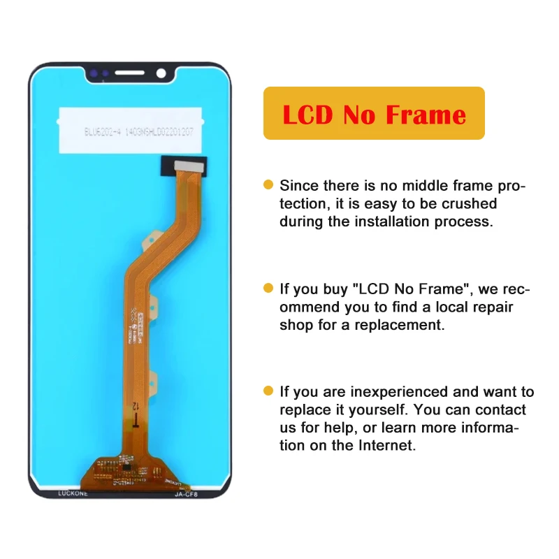 Reposição para Tecno Camon 11 Pro Display Lcd Touch Screen Montagem Digitalizador Cf8 62 Peças de - Image 6