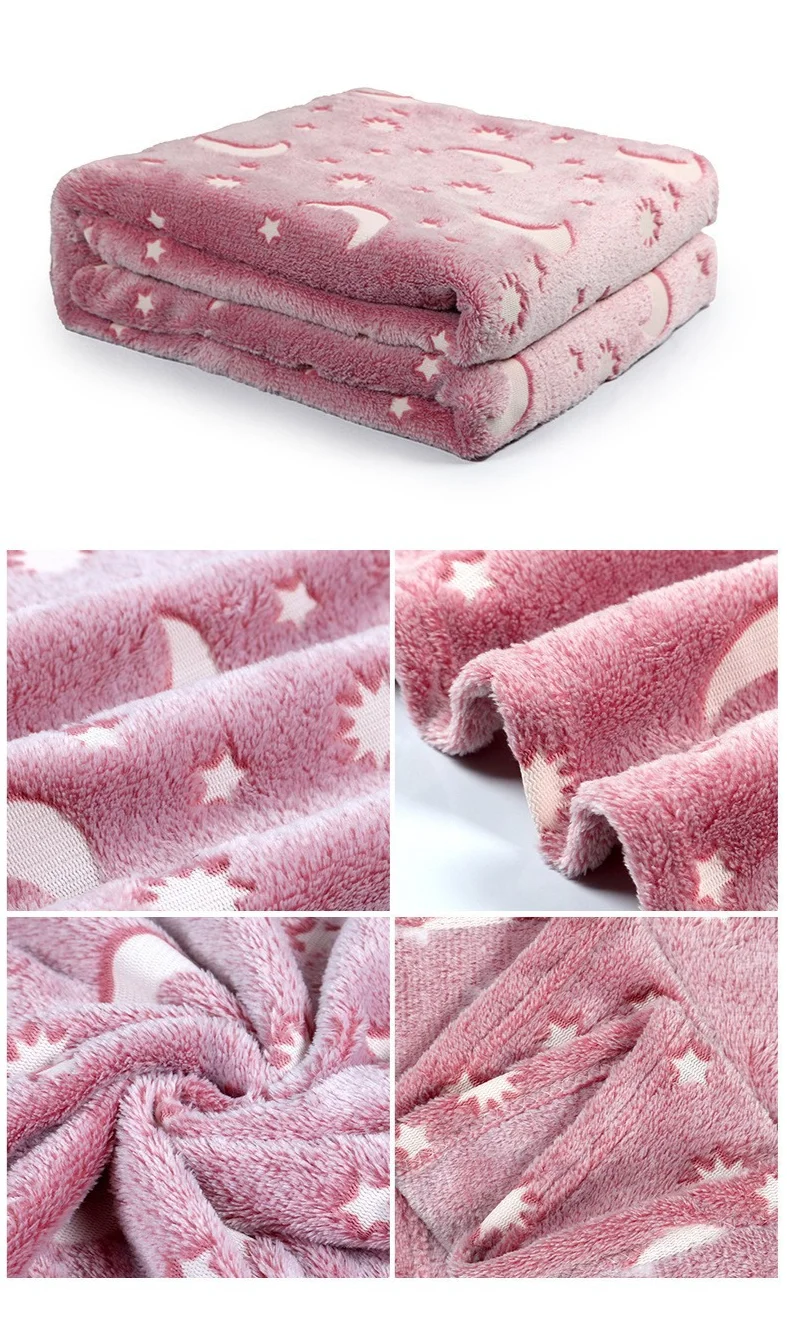 Couvertures en flanelle pour enfants à vendre à chaud, couvertures lumineuses_voghion.com