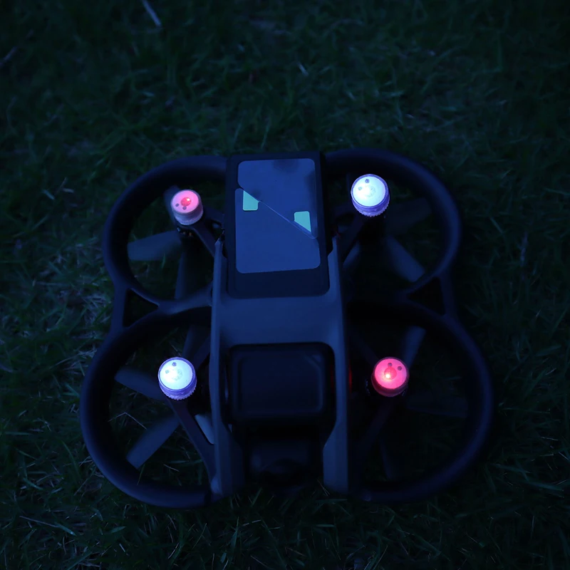 Drone Vôo Led Luz Estroboscópica para Dji Avata Noite Voar Sinal de Aviso do Flash Direção Identificação Navegação Universal Lâmpada - Image 5
