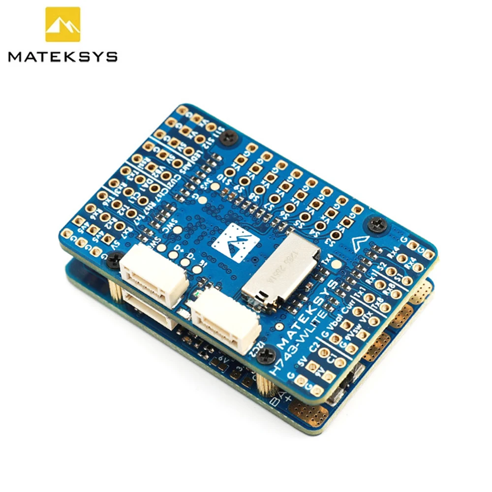 

Контроллер полета MATEK H743-WLITE Lite ArduPilot INAV 2-6S LIPO 20x20 мм для радиоуправляемого FPV многовинтового самолета с неподвижными крыльями
