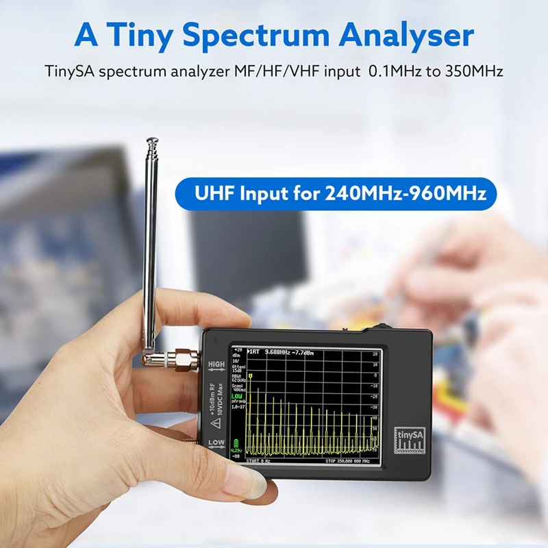  ġ ũ Ʈ м, 0.1MHZ-350MHZ, 240MHZ-960MHZ ļ м, UHF Է¿ 2.8 ġ