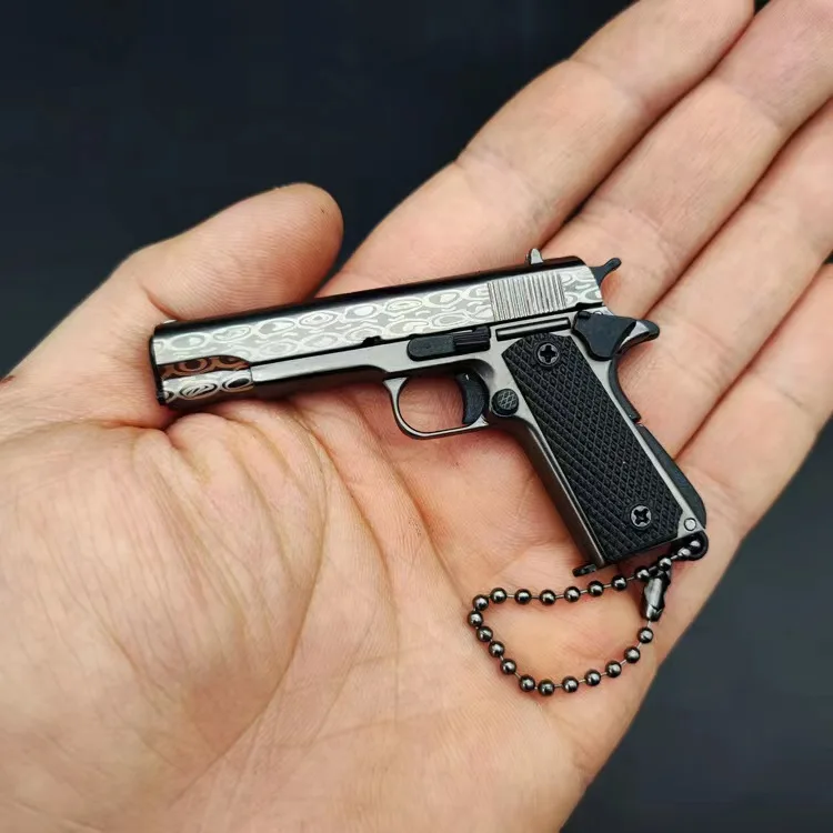 

Модель в сборе, разборка игрушечного пистолета 2024 1:3 M1911, миниатюрная коллекция Pistola из сплава, подвеска для мальчиков, подарок